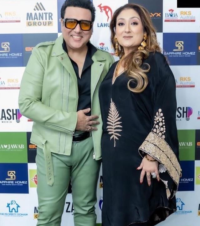 GOvinda with wife